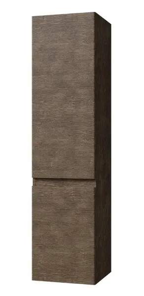 Пенал Caprigo Forte 36150L-RF16, 35 см подвесной, петли слева, шоколадный орех