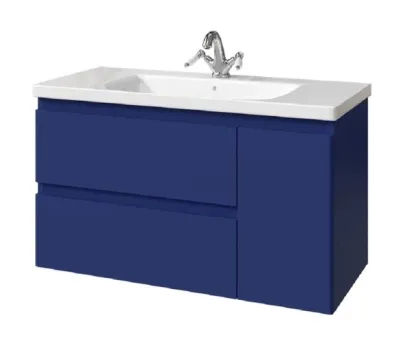 Тумба под раковину Caprigo Forte 36115R eml-089.000.00.20, 100 см подвесная, дверь справа, океания