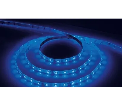 Светодиодная влагозащищенная лента Feron 4,8W/m 60LED/m 2835SMD синий 5M LS604 27677