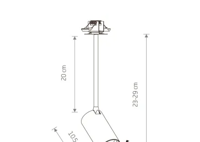 Встраиваемый спот Nowodvorski Mono Surface Long S 7737