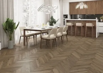 Alpine floor CHEVRON ALPINE Дуб Насыщенный ECO 18-4