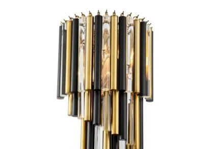 Настенный светильник iLamp Tribeca 097B-3 Matt Bronze&Black