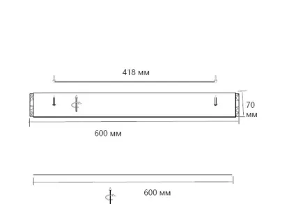 Потолочный светодиодный светильник Sonex Piko Felice 7722/100L