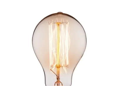 Лампа накаливания E27 40W прозрачная 7540-SC