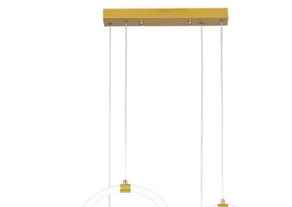 Подвесной светодиодный светильник Toplight Theresa TL1626H-01GD