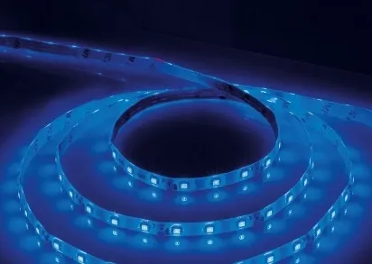 Светодиодная лента Feron 4,8W/m 60LED/m 2835SMD синий 5M LS603 27673