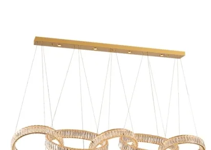 Подвесной светодиодный светильник Newport 8240 8245/S gold NEW М0066966