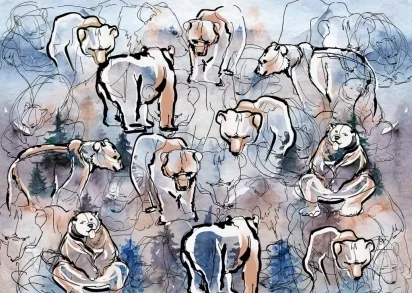 Фрески Wall Street Siberia 22711