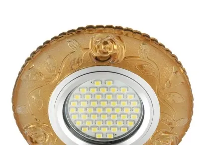 Встраиваемый светильник Fametto Luciole DLS-L150 Gu5.3 Glassy/Yellow