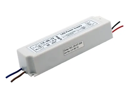 Блок питания SWG 12V 40W IP67 3A LV-40-12 000274