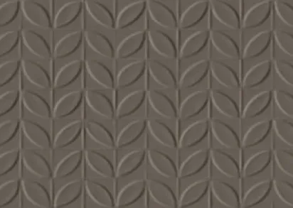 Плитка RA6Q Vida Struttura Foglia 3D Fango Rett 30x90
