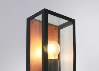 Уличный настенный светильник Arte Lamp Belfast A4569AL-1BR