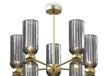 Подвесная люстра Maytoni Antic MOD302PL-10GR