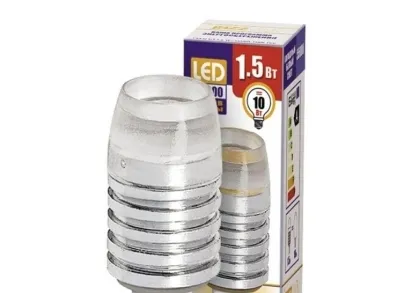 Лампа светодиодная Jazzway G4 1,5W 3000K прозрачная 1019479