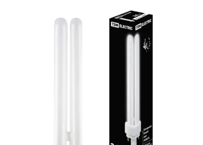 Лампа энергосберегающая TDM Electric G24q-3 26W 4000K матовая SQ0323-0092