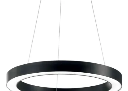 Подвесной светодиодный светильник Ideal Lux Oracle D60 Round Nero 222103