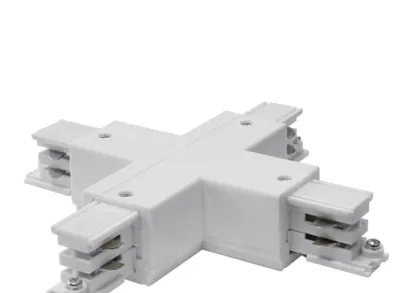 Соединитель для шинопроводов Х-образный Uniel UBX-A41 Silver 09749