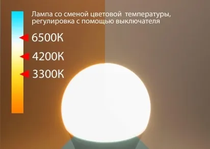 Лампа светодиодная Elektrostandard E27 13W 3300/4200/6500K матовая a053389