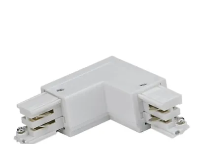 Соединитель для шинопроводов L-образный внешний Uniel UBX-A21 Silver 09764