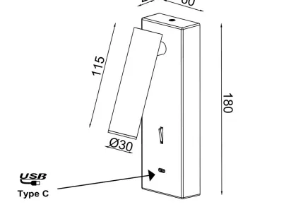 Светодиодный спот Mantra Tarifa II 8501