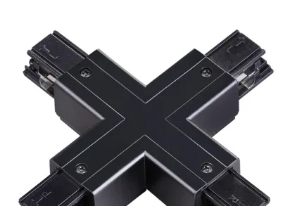 Соединитель Х с токопроводом для трехфазного шинопровода Novotech Port 135053