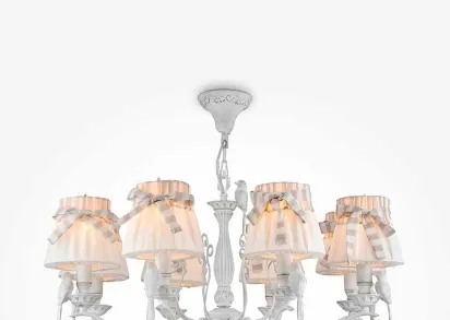 Подвесная люстра Maytoni Bird ARM013-08-W