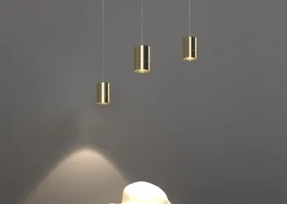 Подвесной светодиодный светильник Eurosvet Piccolo 50248/1 LED золото