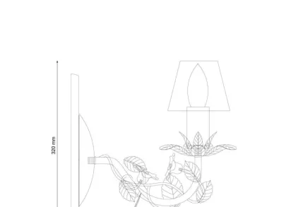 Бра Lucia Tucci Fiori Di Rose W107.1