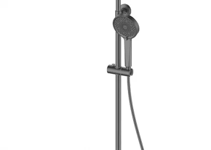 Душевая система Wonzon & Woghand Stick WW-88739017-BGM цвет Темный графит