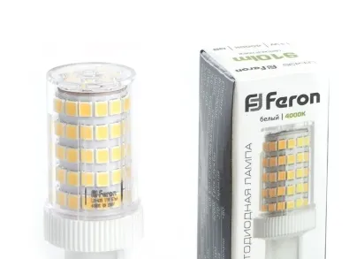 Лампа светодиодная Feron G9 11W 4000K прозрачная LB-435 38150