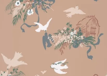 Обои Little Greene National Trust Papers 3 0263VOMASQU