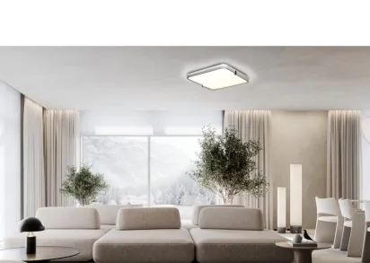 Настенно-потолочный светодиодный светильник Sonex Pale Olidi White 7680/EL