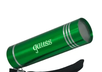 Ручной светодиодный фонарь Gauss от батареек 90х25 120 лм GF107