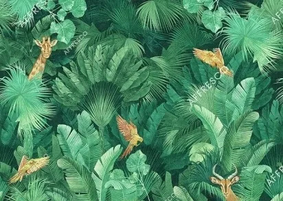 Фрески Affresco French Garden AF961-COL5