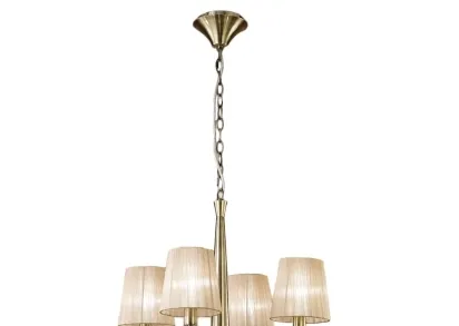 Подвесная люстра Mantra Tiffany Bronze 3872