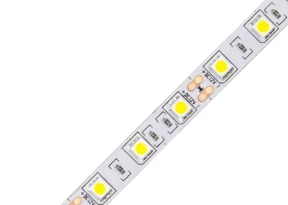 Светодиодная лента Volpe 14,4W/m 60LED/m 5050SMD теплый белый 5M ULS-Q221 5050-60LED/m-10mm-IP20-DC12V-14,4W/m-5M-3000K UL-00004353
