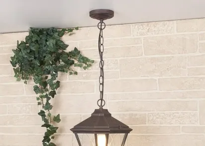 Уличный подвесной светильник Elektrostandard Virgo H капучино a031923