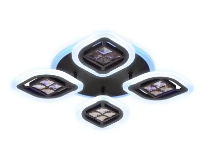 Потолочная светодиодная люстра Ambrella light Ice FA281