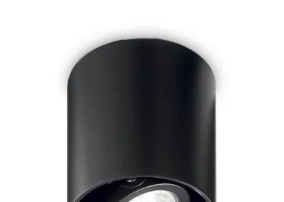 Потолочный светильник Ideal Lux Mood PL1 D09 Round Nero 243924