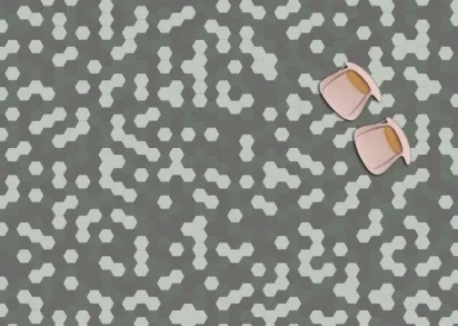 IVC Moduleo MOODS Hexagon 344