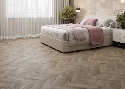 Alpine floor CHEVRON ALPINE Дуб Натуральный Отбеленный ECO 18-3