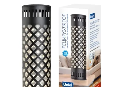 Ультрафиолетовый бактерицидный рециркулятор Uniel UDG-V100A UVCB/4000K D02 Black UL-00007824