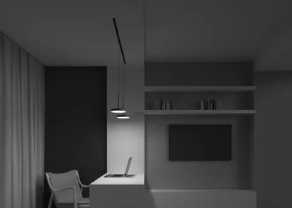 Трековый светодиодный светильник Maytoni Technical Magnetic Exility Plato TR123-2-15W4K-B