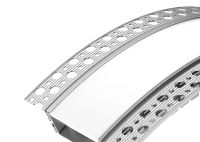 Профиль встраиваемый Arlight Fantom-Bent-W49-Top-2000 Anod 046429