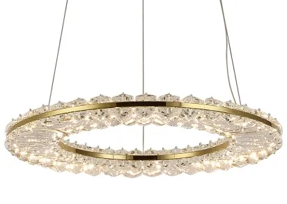 Подвесной светодиодный светильник Newport 8240 8241/400 gold new М0066843