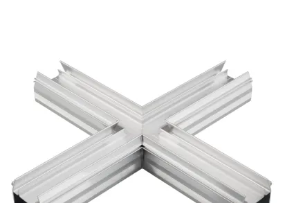 Соединитель X-образный Arlight Stretch-S-35-Ceil-Center-X90 крестовой 046877