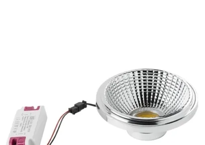 Лампа светодиодная Lightstar LED AR111 12W 4000K полусфера хром 932134