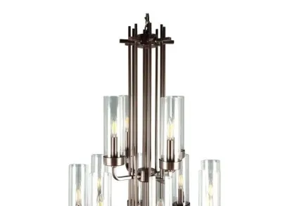 Подвесная люстра Elvan LU-61001/12-E14-Bk