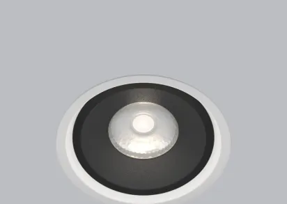 Встраиваемый светодиодный светильник Elektrostandard Slide 25083/LED 6W 4200K белый/чёрный a062942