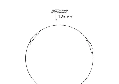 Настенно-потолочный светодиодный светильник Sonex Snok Lufe 7601/DL
